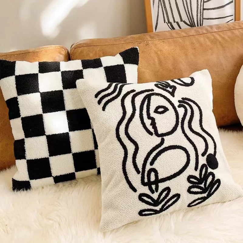 Vintage Art Style Pillow