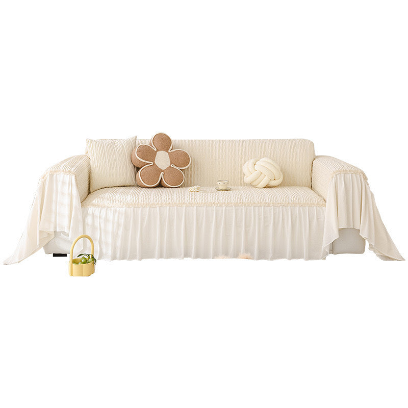 Light French Cream Style Sofa Cover