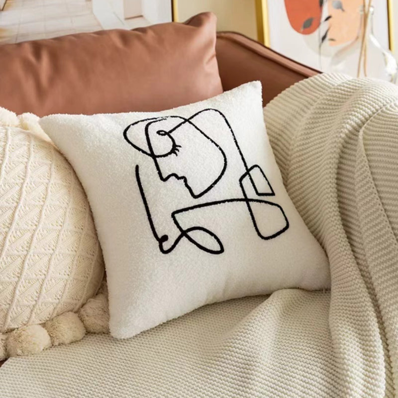 Vintage Art Style Pillow