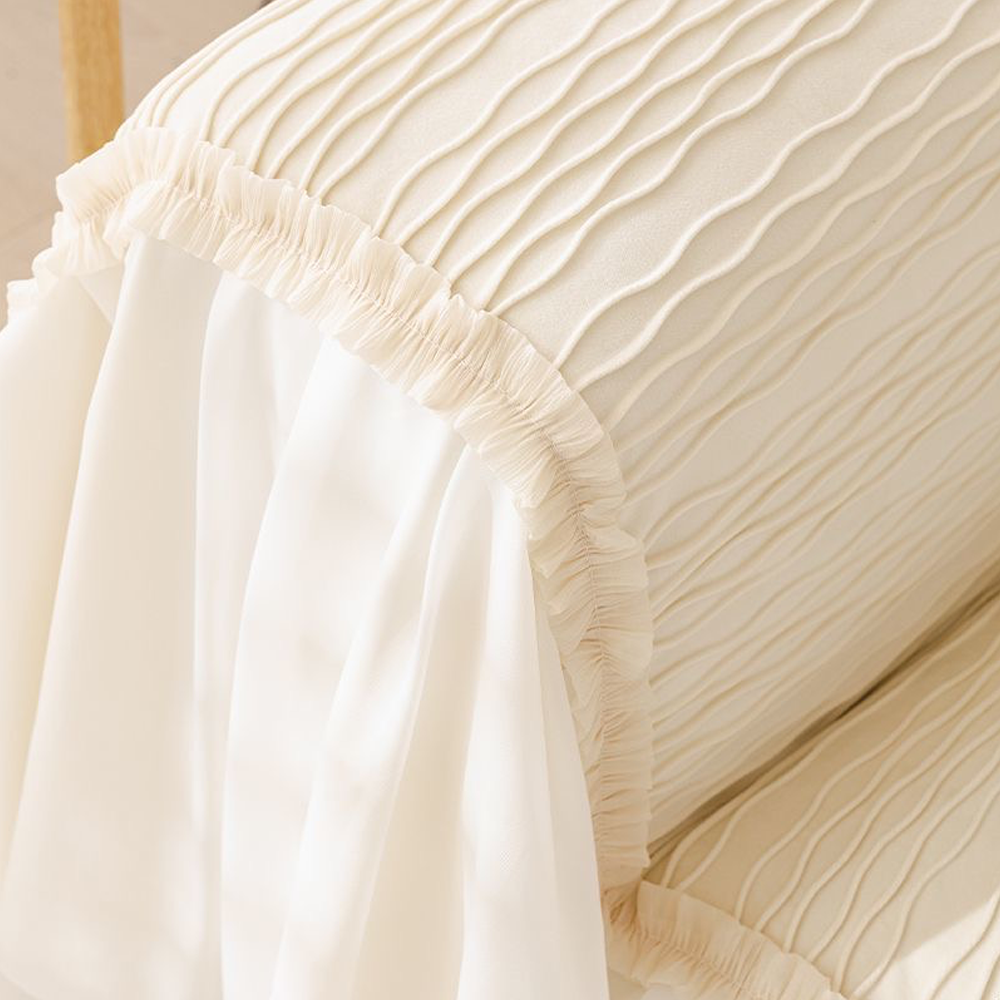 Light French Cream Style Sofa Cover