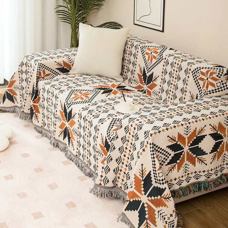 Cartoon Bohemian Sofa Cover