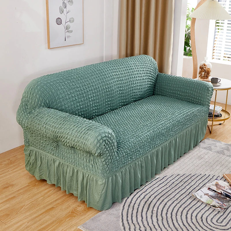 Bubble Grid Sofa Cover