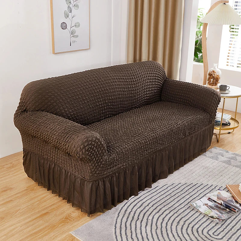 Bubble Grid Sofa Cover