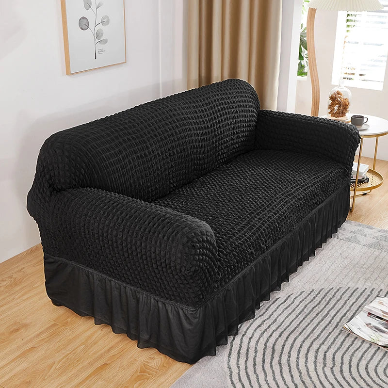 Bubble Grid Sofa Cover