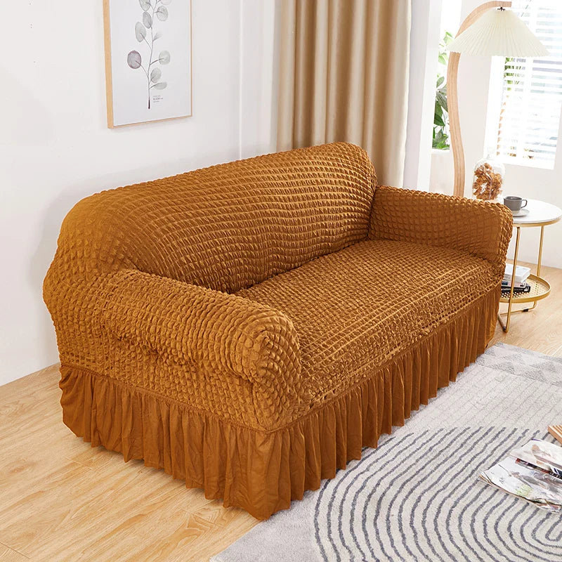 Bubble Grid Sofa Cover