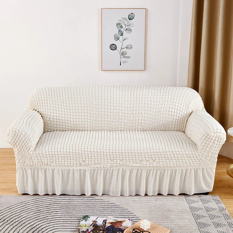 Bubble Grid Sofa Cover