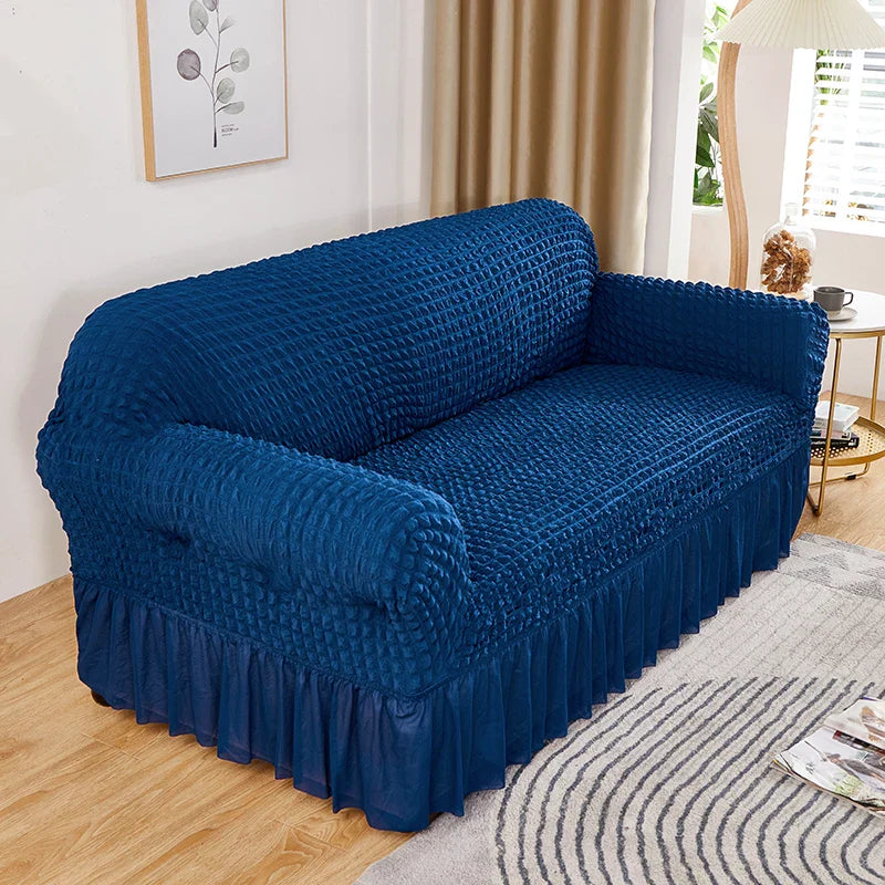 Bubble Grid Sofa Cover