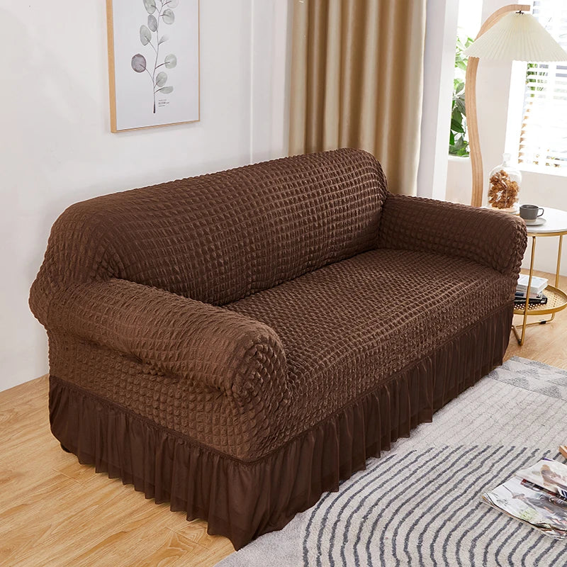 Bubble Grid Sofa Cover