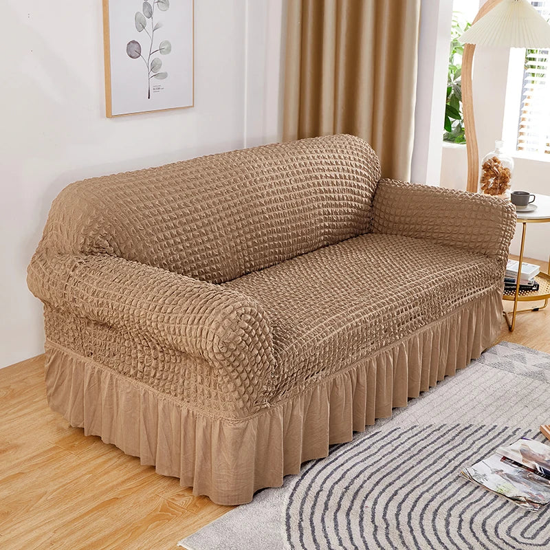 Bubble Grid Sofa Cover