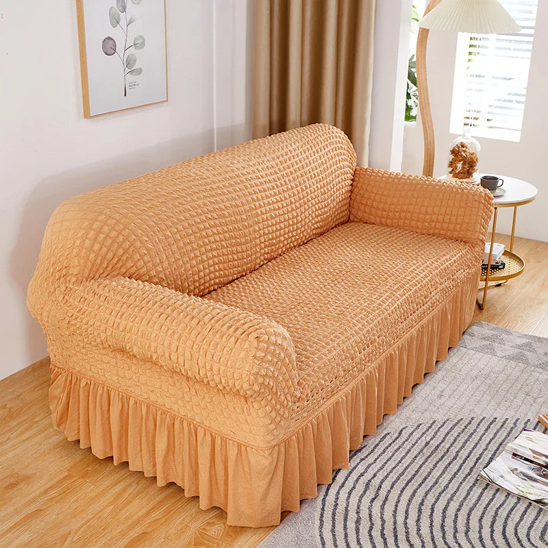 Bubble Grid Sofa Cover