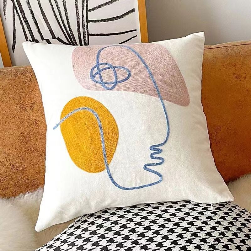 Vintage Art Style Pillow