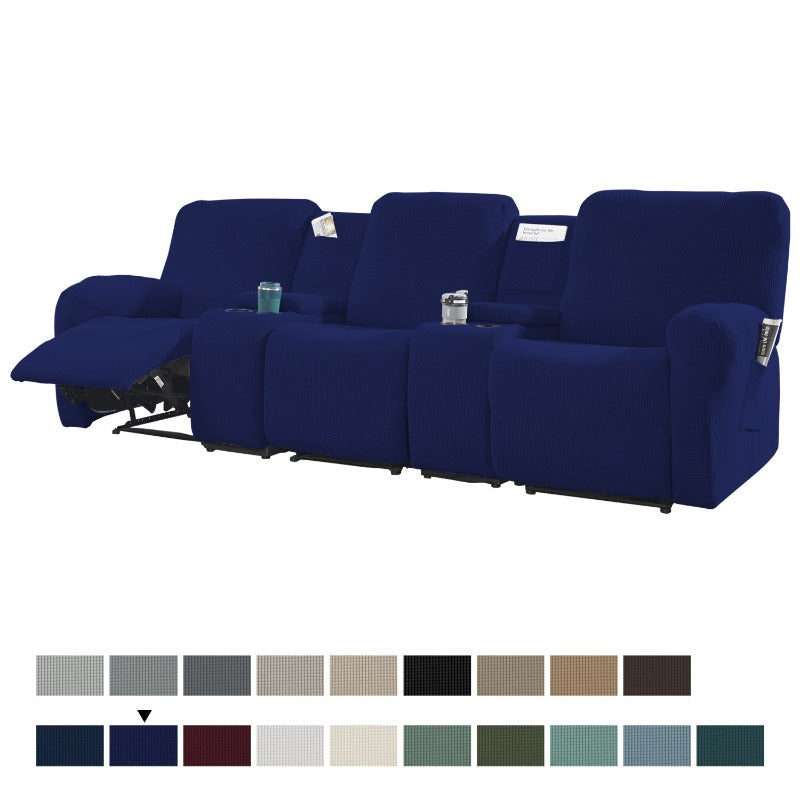 Lying Chair Sofa Cover With Center Console