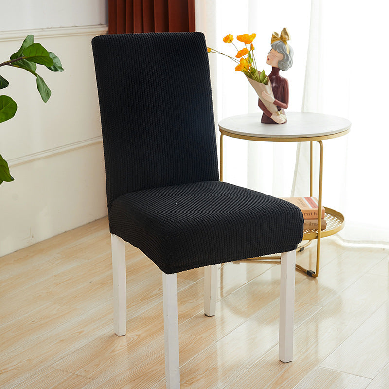 Thick Elastic Chair Cover Made Of Fleece